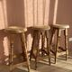 Tabouret de bar en bois massif