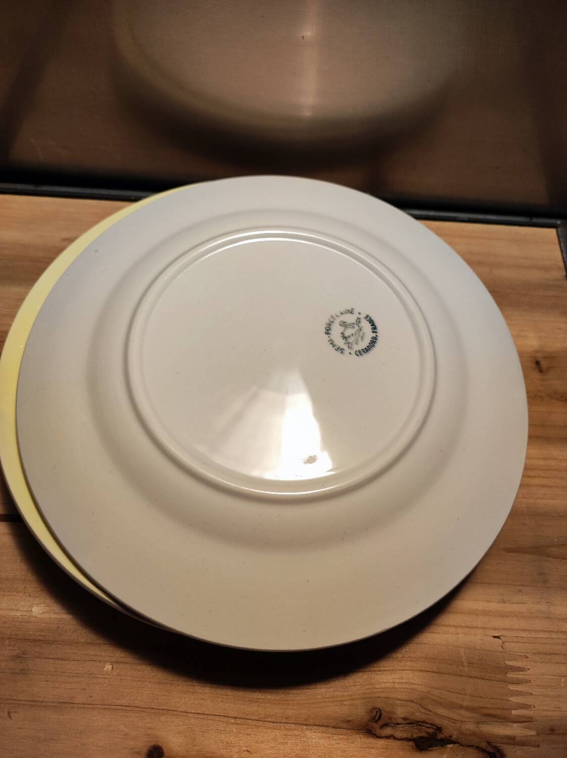 6 Dessert plates, Céranord
