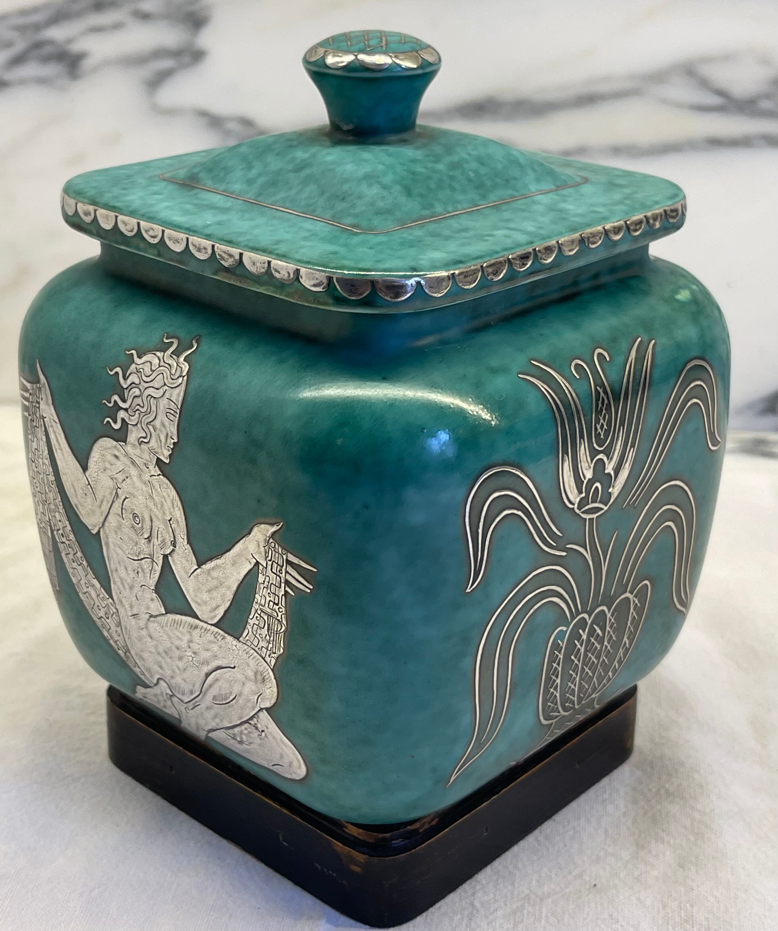 Gustavsberg argenta wilhelm kage pot