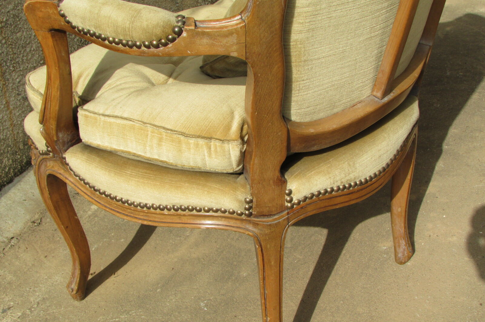 Pair of convertible armchairs, Louis XV style, Louis XV style