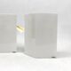 Rare Stilux Milano Model Grosseto, pair of perspex sconces from 60s