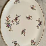 Plat ovale en porcelaine de Limoges