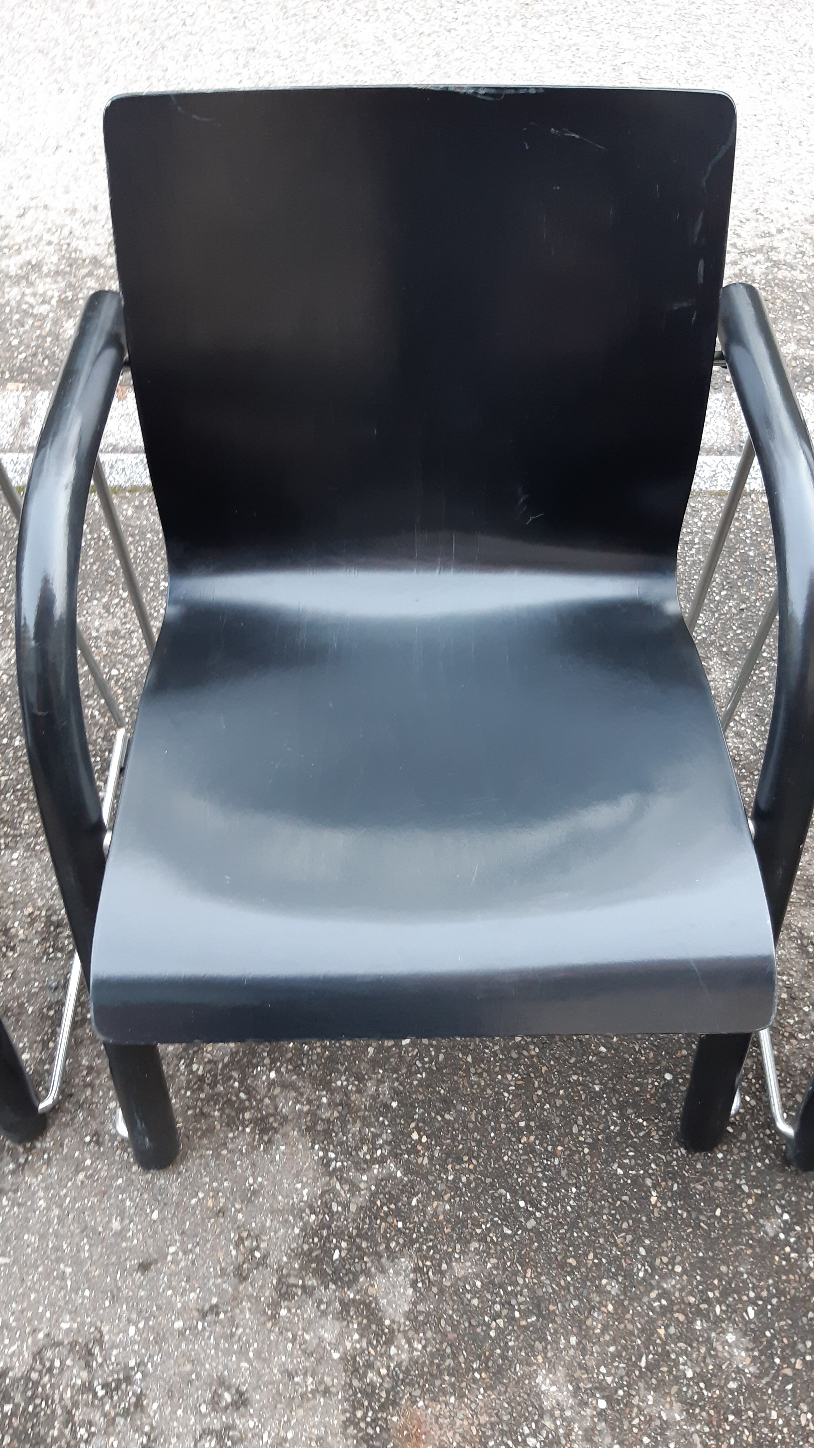 S320 chairs by Ulrich Boehme and Wulf Schneider for Thonet