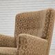 1960s, Danish armchair, furniture velour, beech wood.
