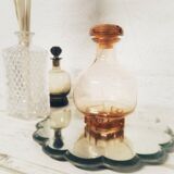 Art Deco pink decanter