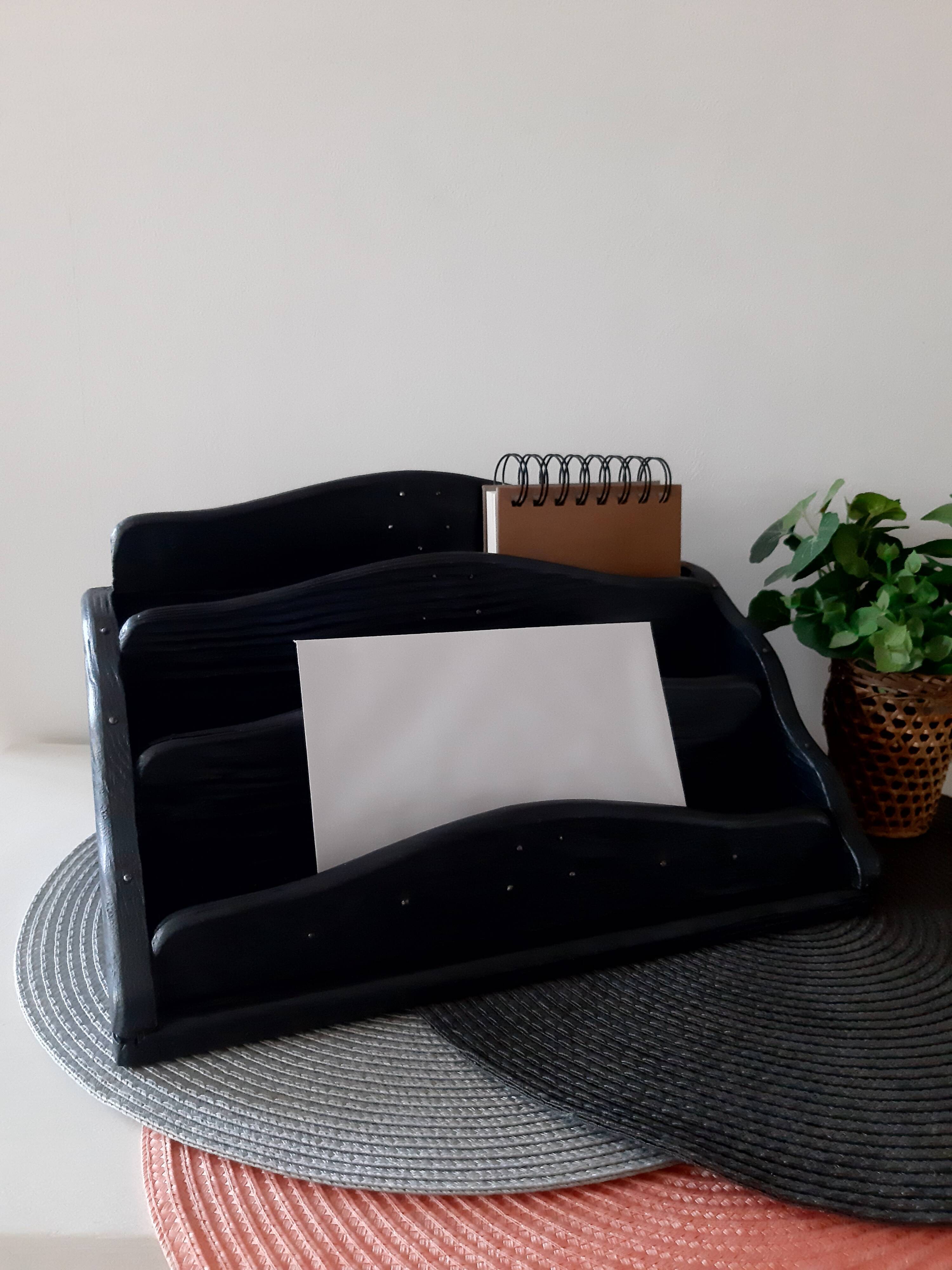 Old letter holder valued