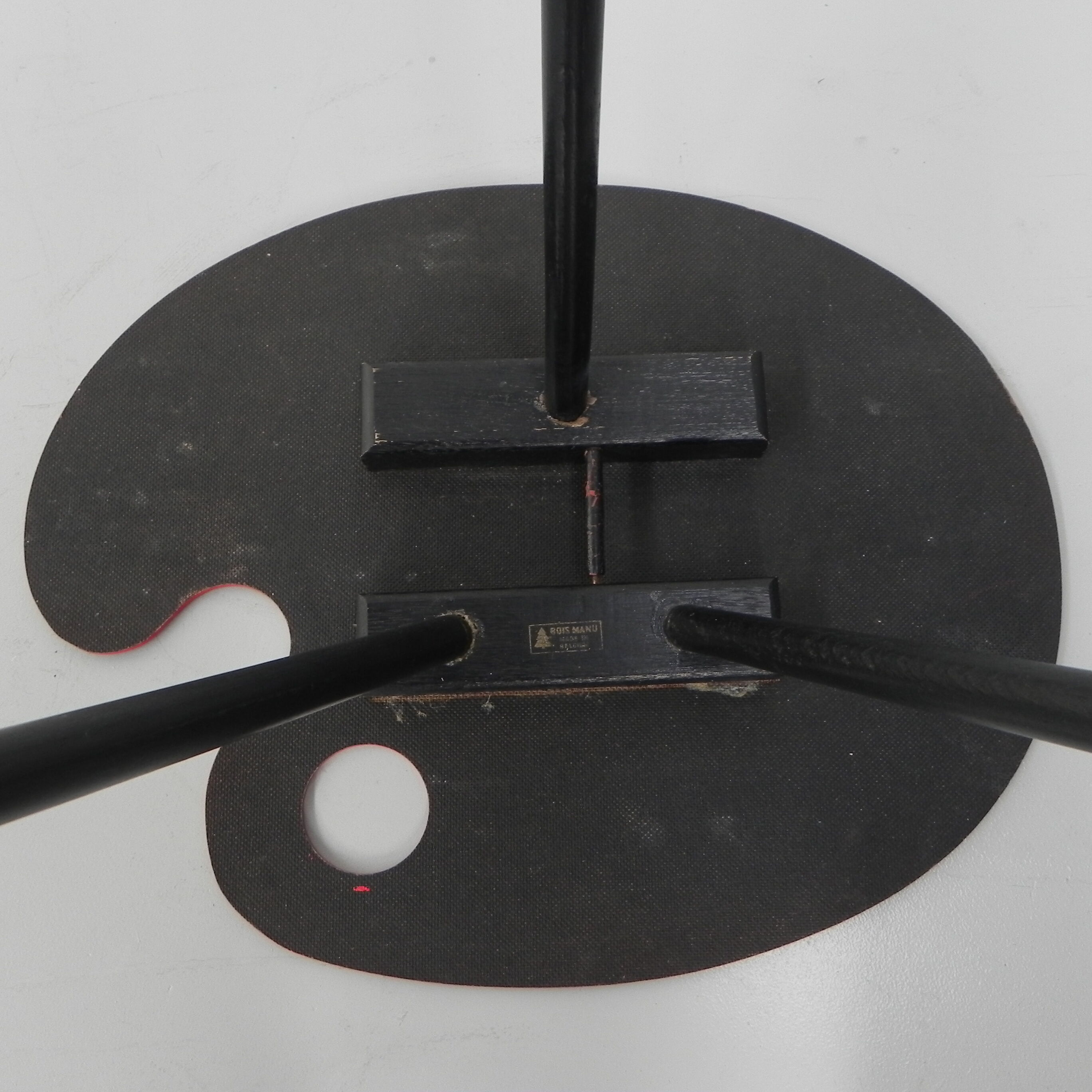 Side table Bois Manu by Lucien de Roeck, painter's palette