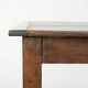 Antique French oak dining table from the early 19th century