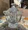 SUPERB CRYSTAL JAM JAR BY BACCARAT MODEL MISSOURI TABLE ART