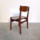 Set of six dining chairs by Erik Buch, Denmark 1960s