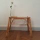 Table d'appoint en rotin