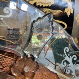Venetian round mirror