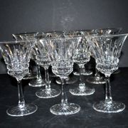 Villeroy Boch set of 12 cut crystal wine glasses – model Royal VB H14.5cm
