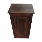 Table de chevet en bois 1 porte
