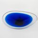 Glass platter, Danish design, 1970s, made in Denmark