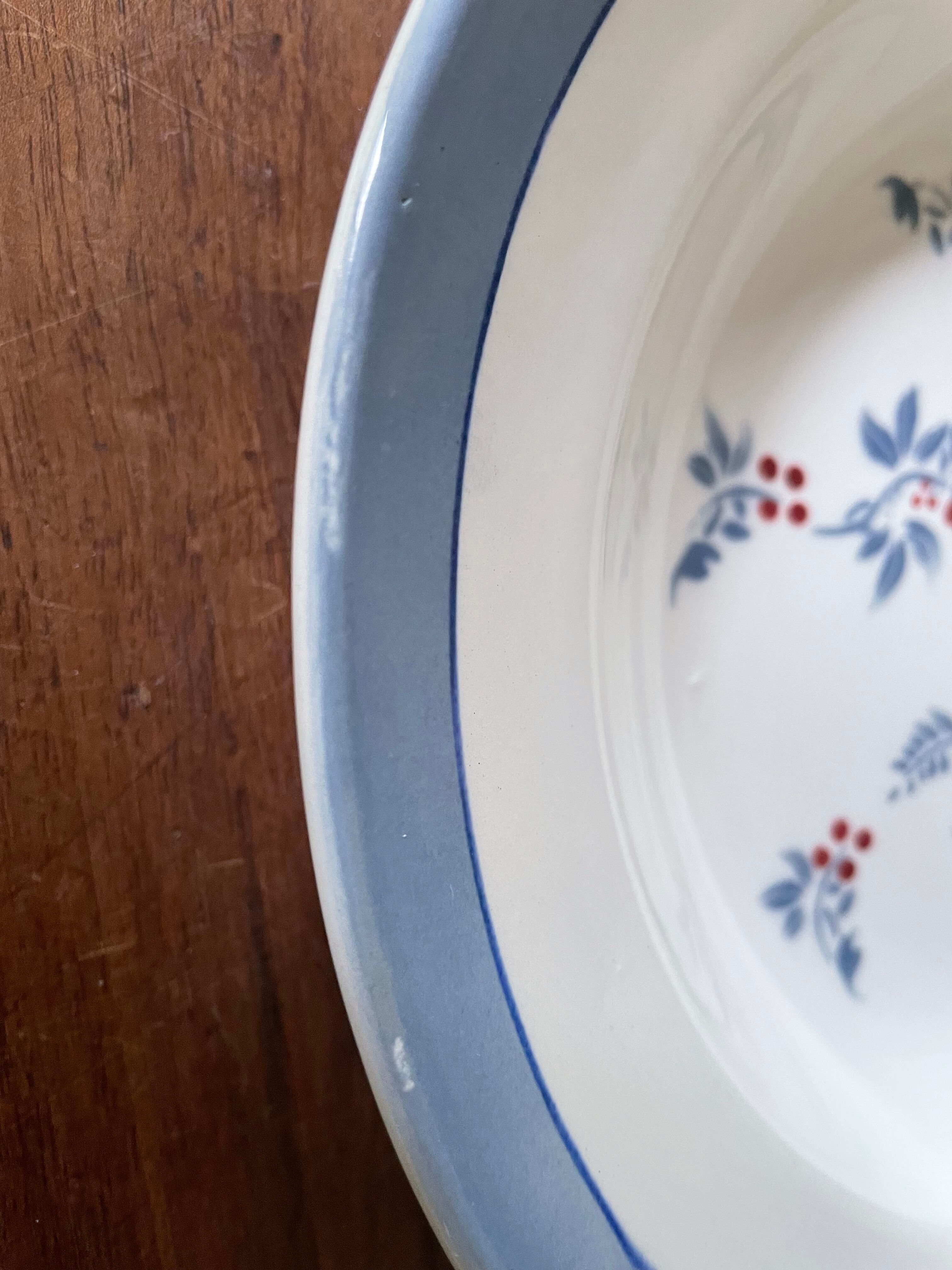 Hollow plates Fenal Frères model Marly