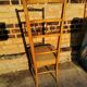 Chaise basse dite "chaise de nourrice" style Louis XV