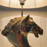 Horse lamp in the style of Maison Charles 1980