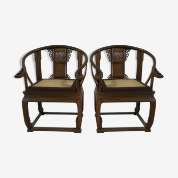 Chinese horseshoe armchair