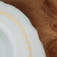 8 flat plates porcelain CNP
