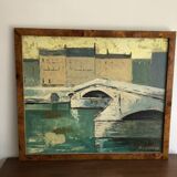 R. Lidoreau The new bridge, Paris