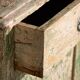 Antique bedroom chest of drawers with green tones (c.1920) #8