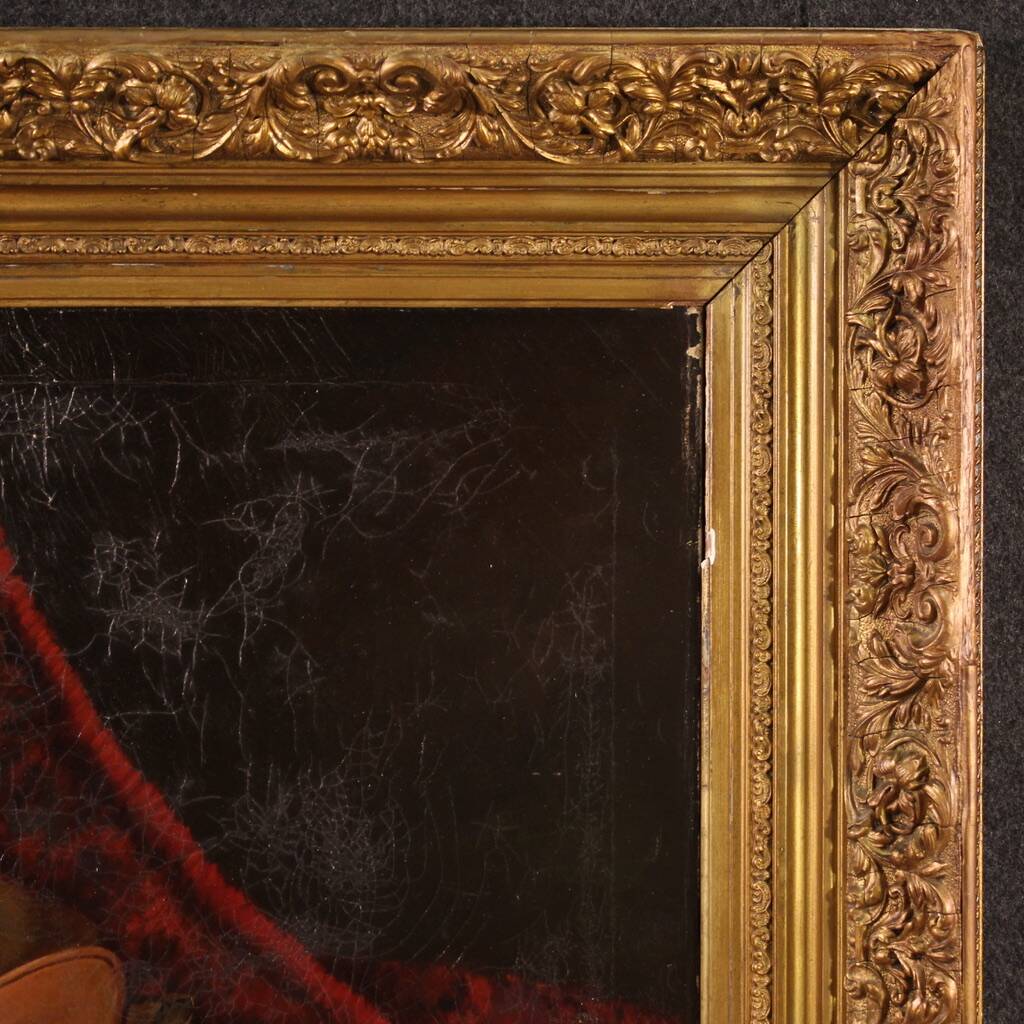 Dutch painting still life signed and dated