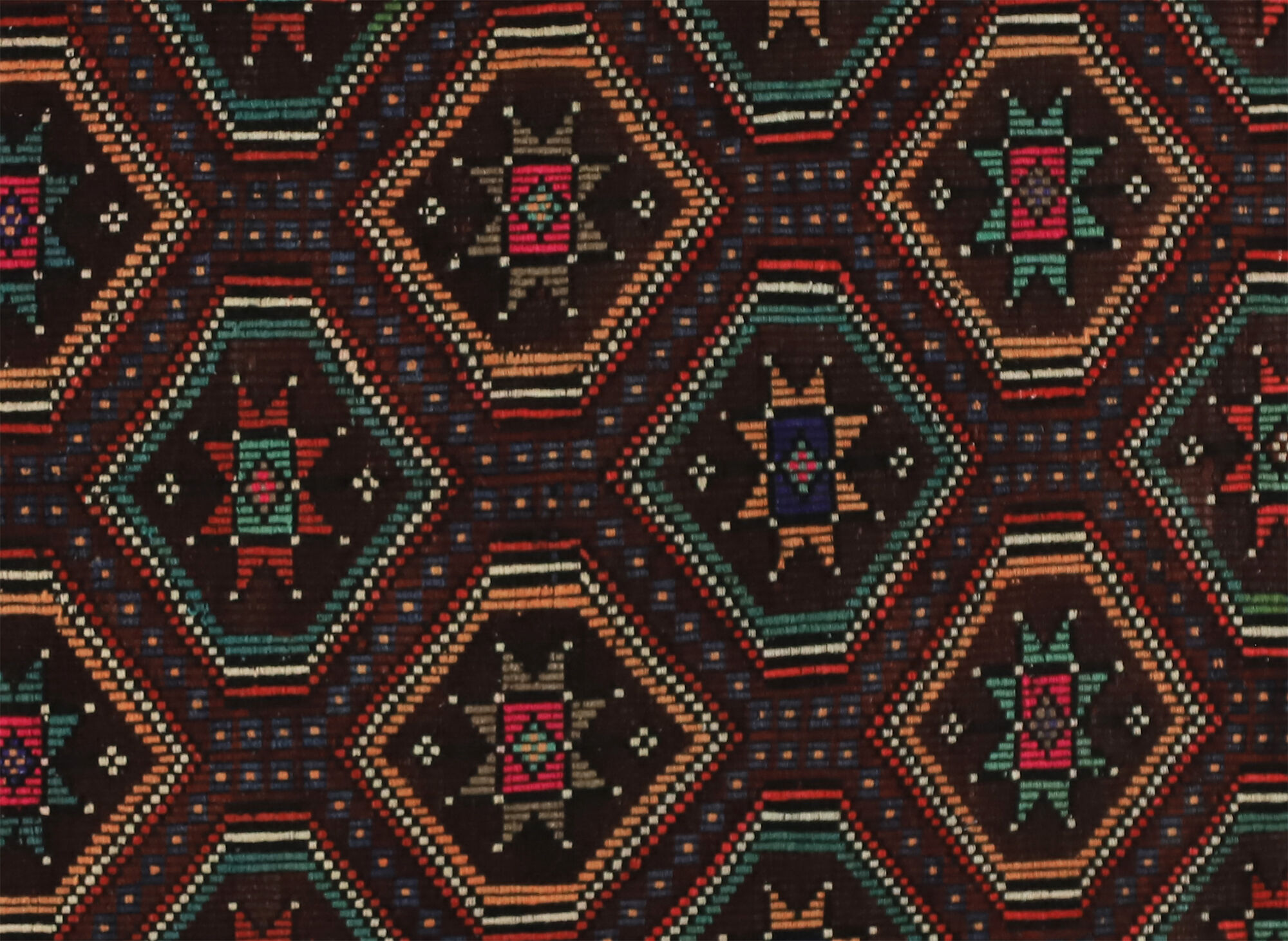 Anatolian handmade kilim rug 307 cm x 204 cm