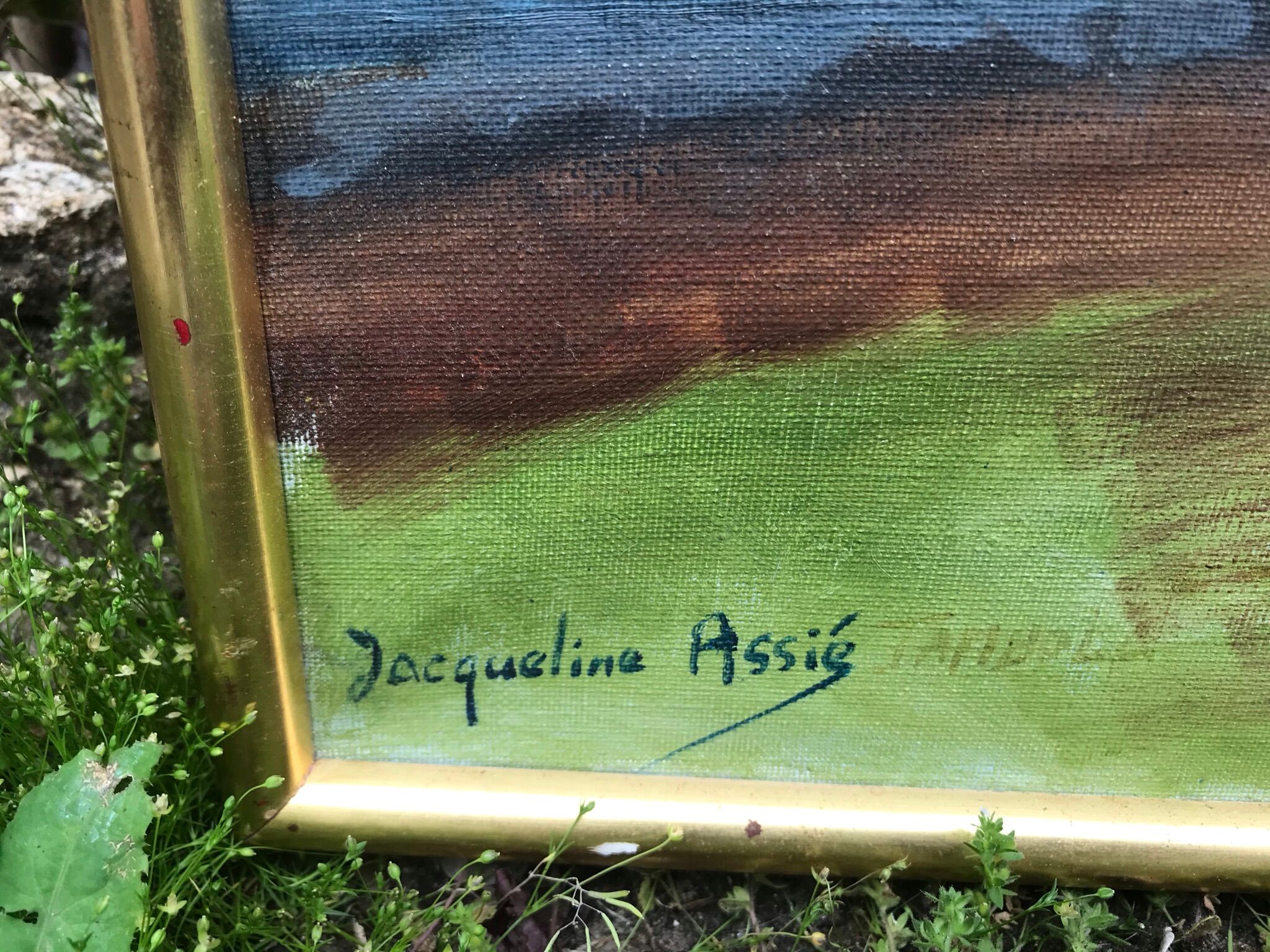 Painting / painting on canvas COTTON