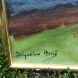 Painting / painting on canvas COTTON