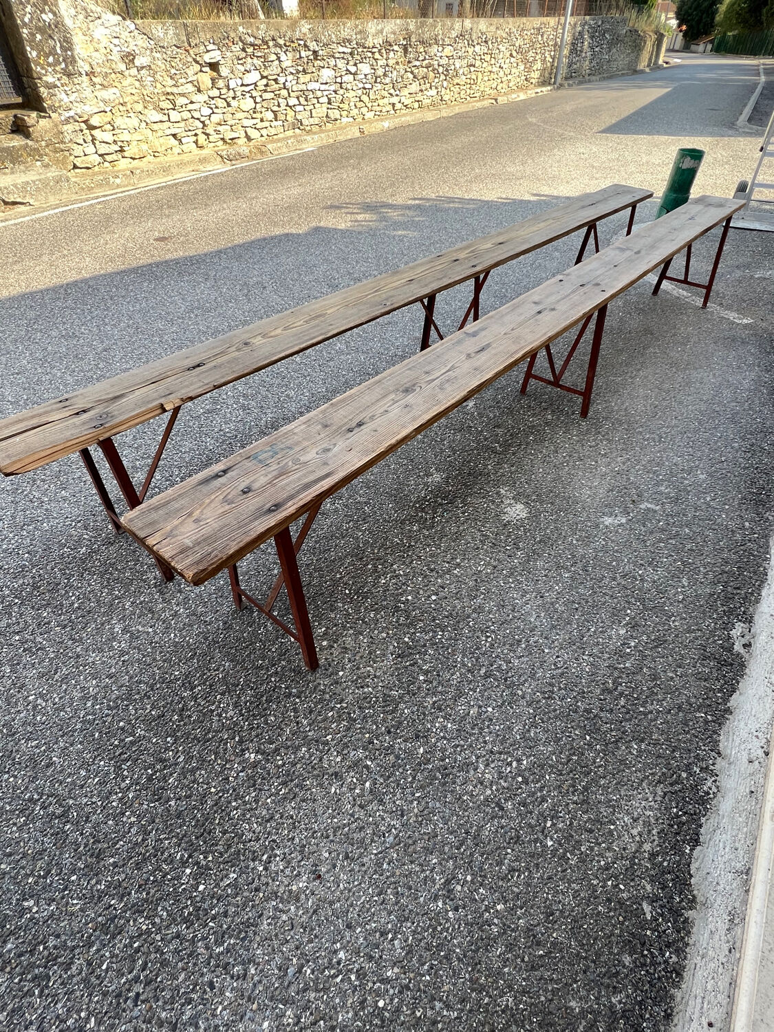 Bancs de guinguette XL