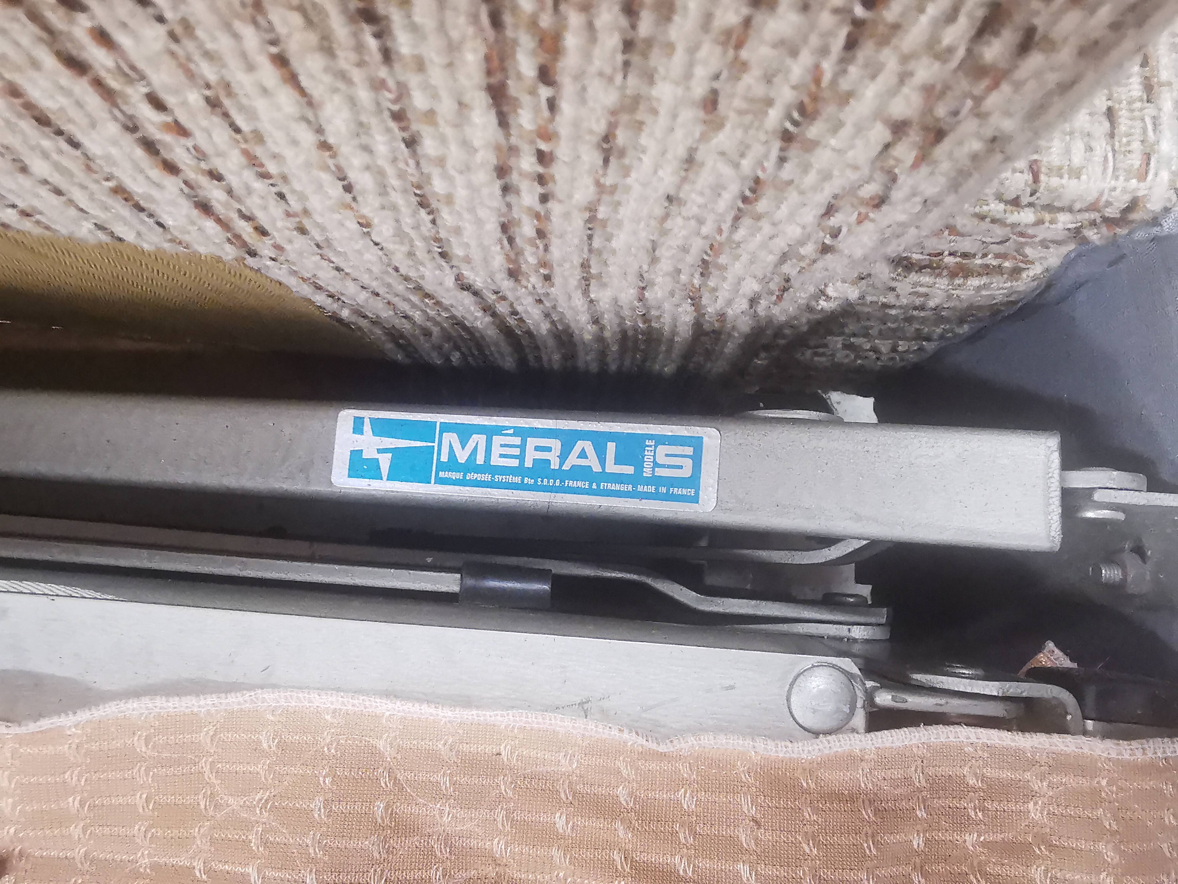 Sofa bed and armchair