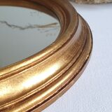 Vintage gold mirror