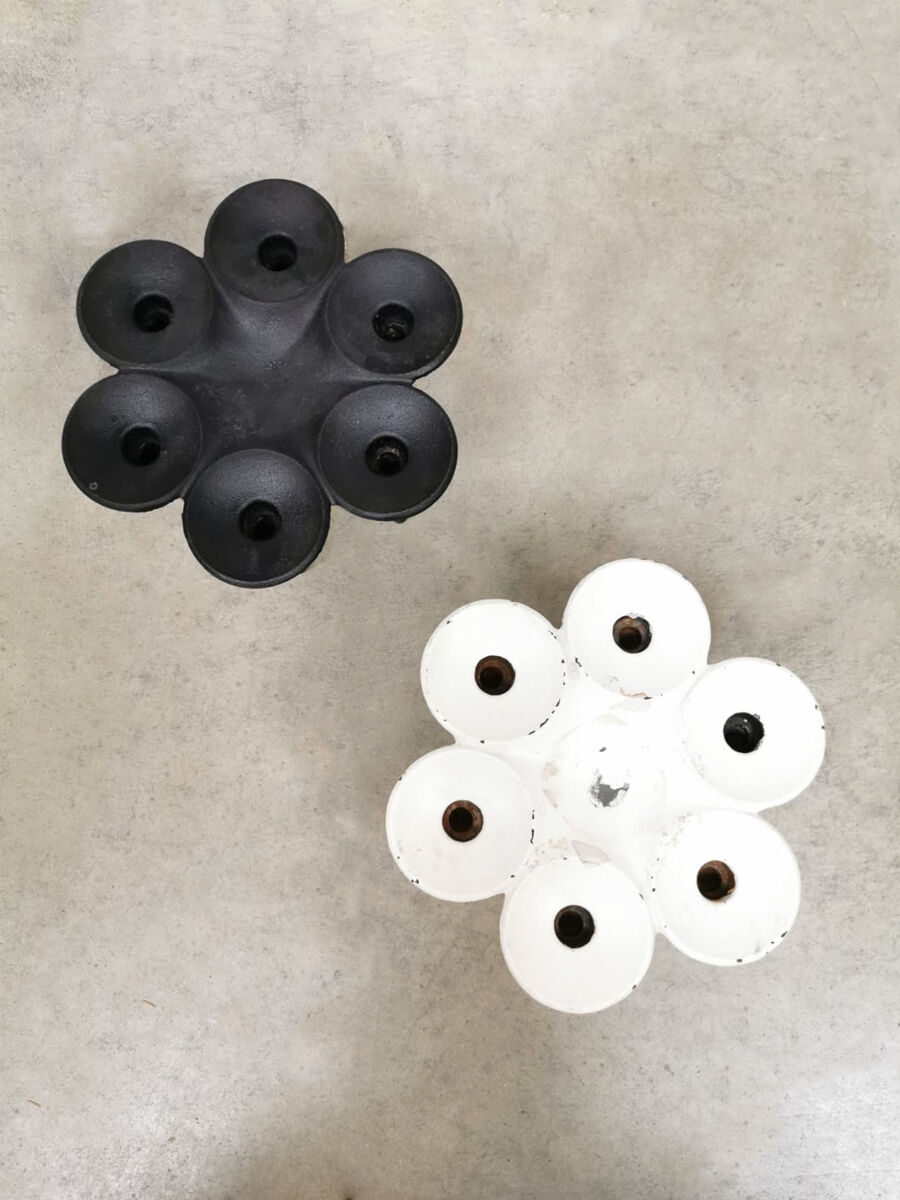 Brutalist candle holder Christel & Christer Holmgren