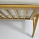 Original restored two-seater Sofa, cream, teak, 1960s