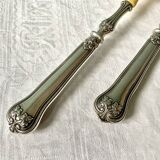 19th century salad servers