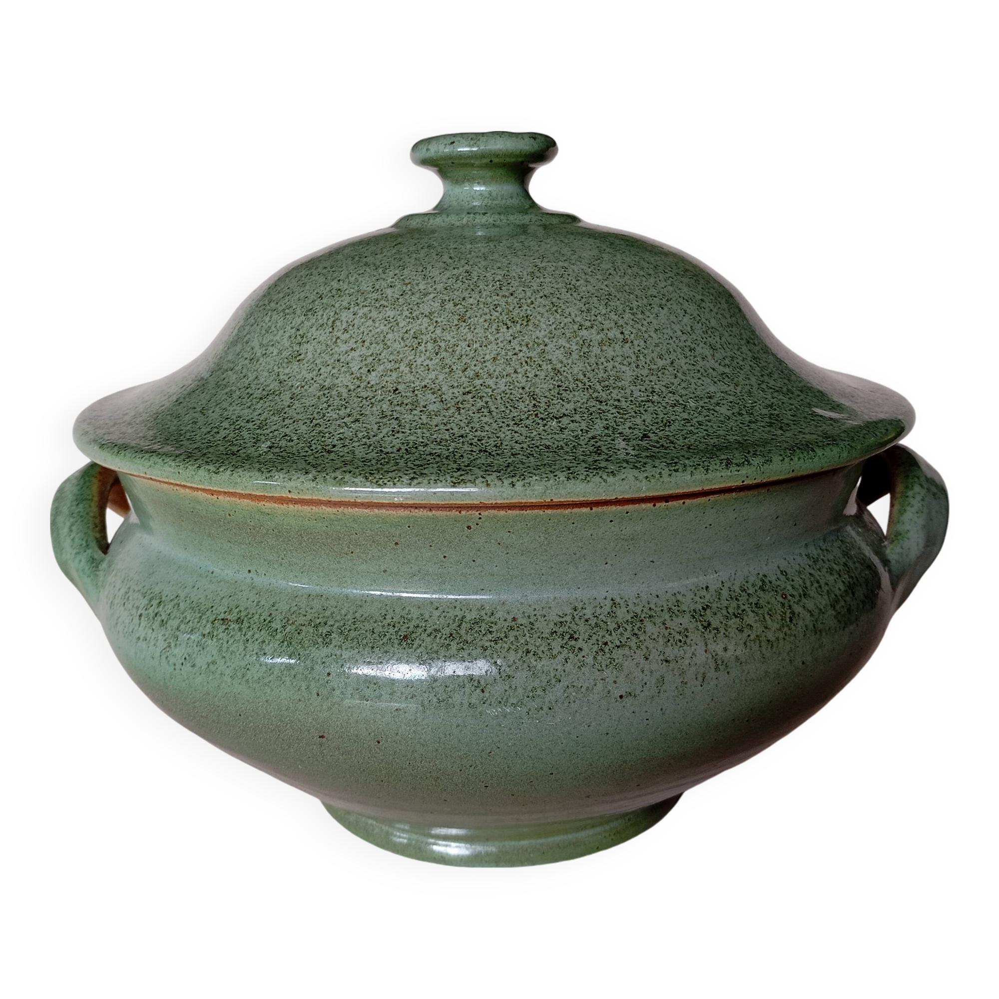 Handcrafted stoneware vegetable bowl