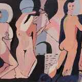 Tableau composition femmes 1960
