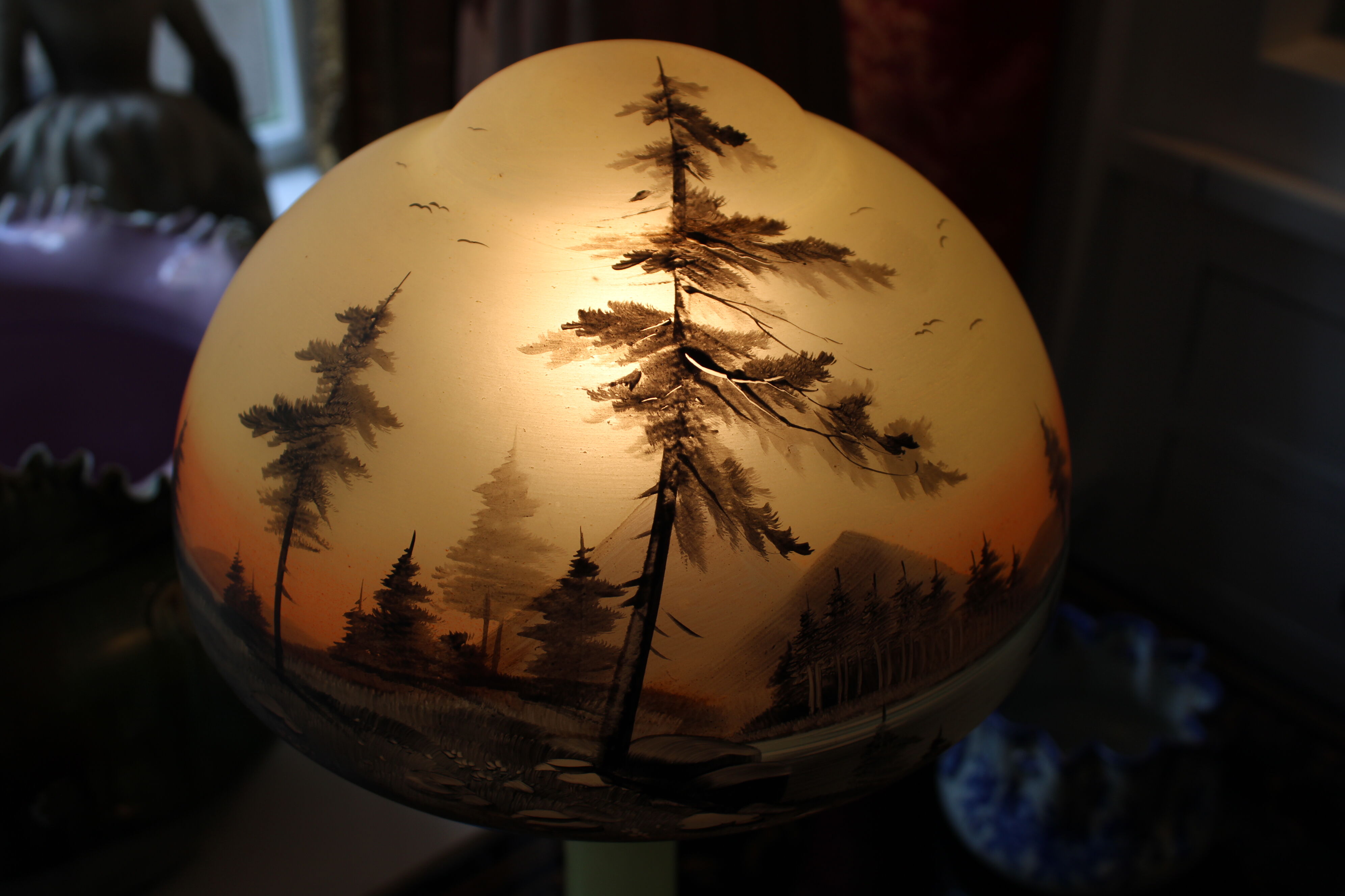 Mushroom lamp epoque XXème