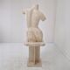 Sculptural Contemporary Female Torso Crafted from Layered Reclaimed Mactan