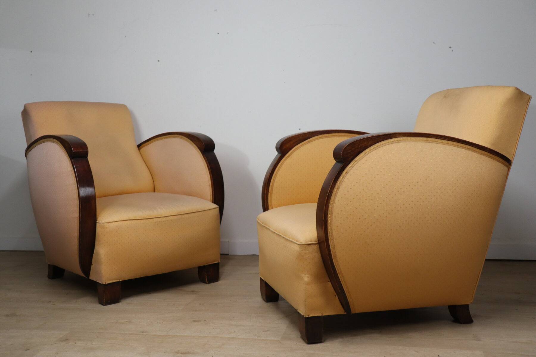 Pair of Art Deco armchairs – 1930s/40s