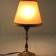 Lampe en métal doré