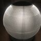 Lampe importante industrielle sur platine et roulettes