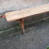 Wooden farm bench val de loi