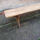 Wooden farm bench val de loi
