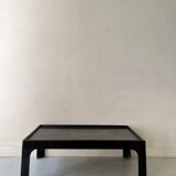 Space Age coffee table in black fiberglass, 1970s design