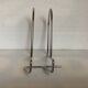 Metal bookends pair