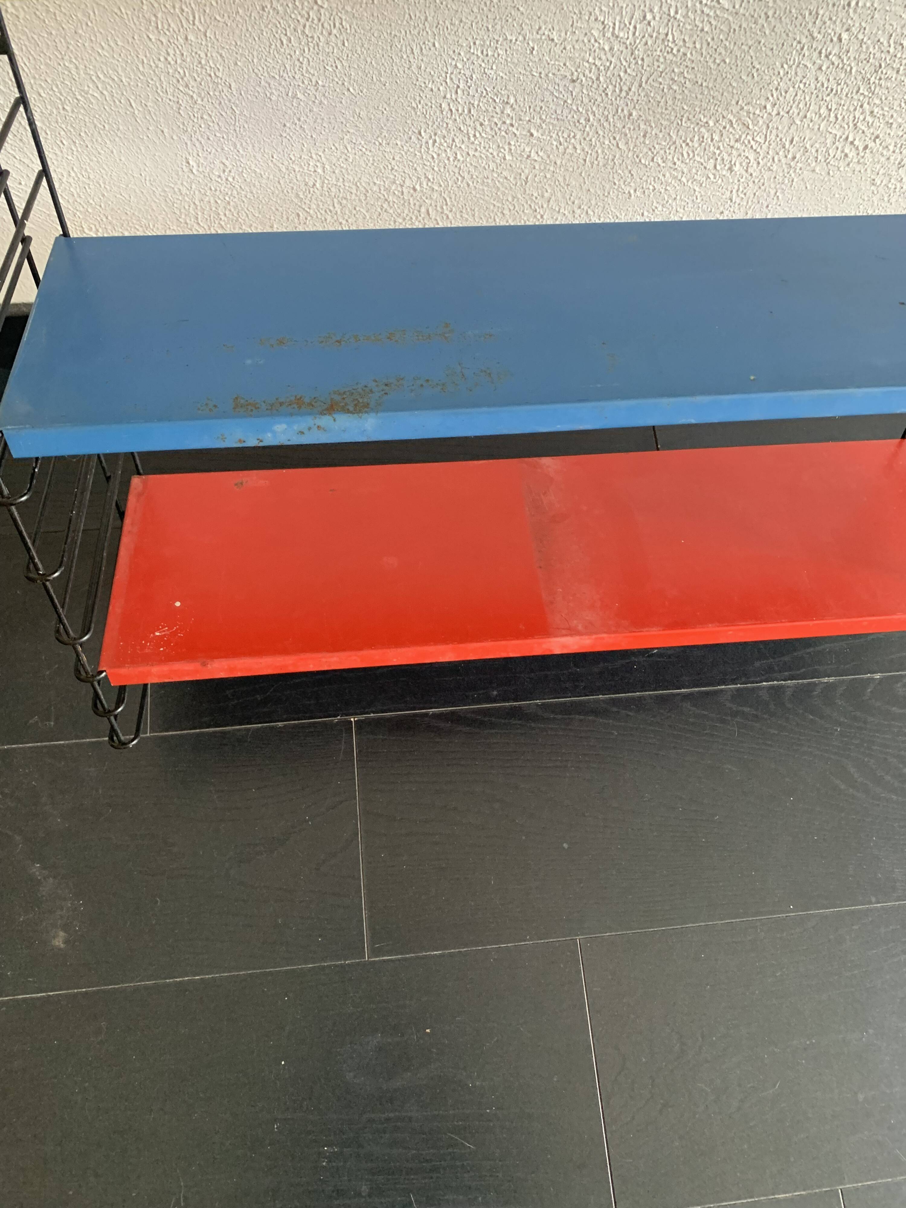 Vintage 1950 Tomado shelf design A.Dekker - 70 x 68 x 20 cm