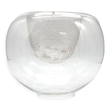 Centre de table en cristal par Tapio Wirkkala pour Littala années 1970