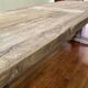 Table de ferme en chene massif ancien - HED 250 x 100 cm